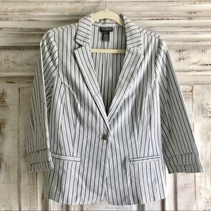 NWT Striped Blazer